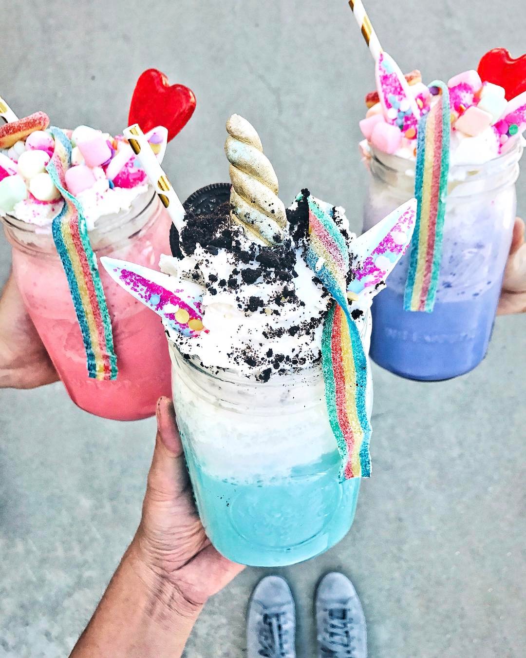 You'll Believe Magic Does Exist with These Fantastic Unicorn Milkshakes